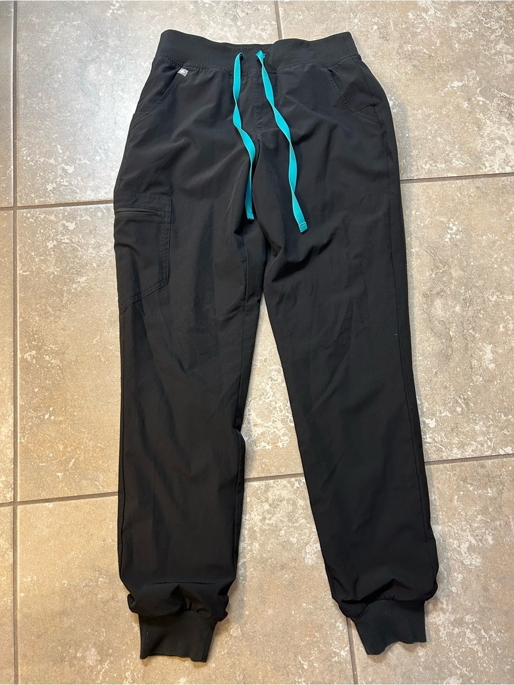 Figs Black Zamora joggers FreeX material size XS Tall